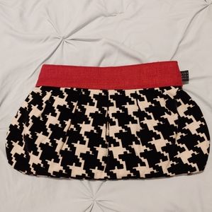 PRICE DROP Houndstooth 1154 Lill Studio Clutch